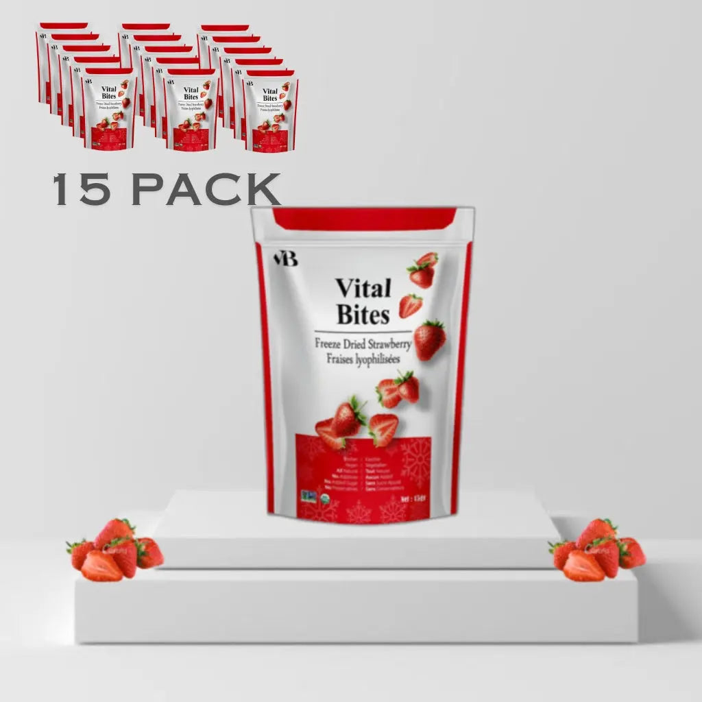 Freeze Dried Strawberries - VitalBites