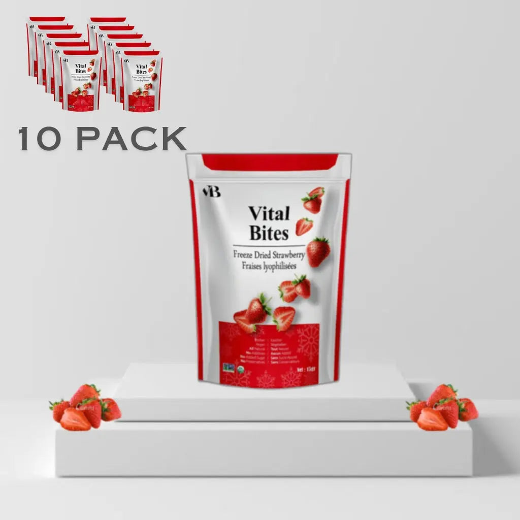 Freeze Dried Strawberries - VitalBites
