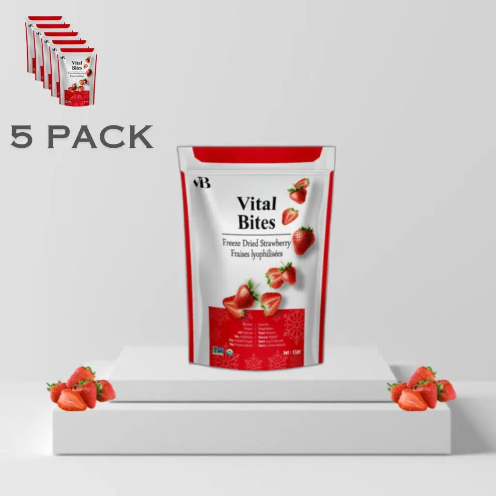 Freeze Dried Strawberries - VitalBites