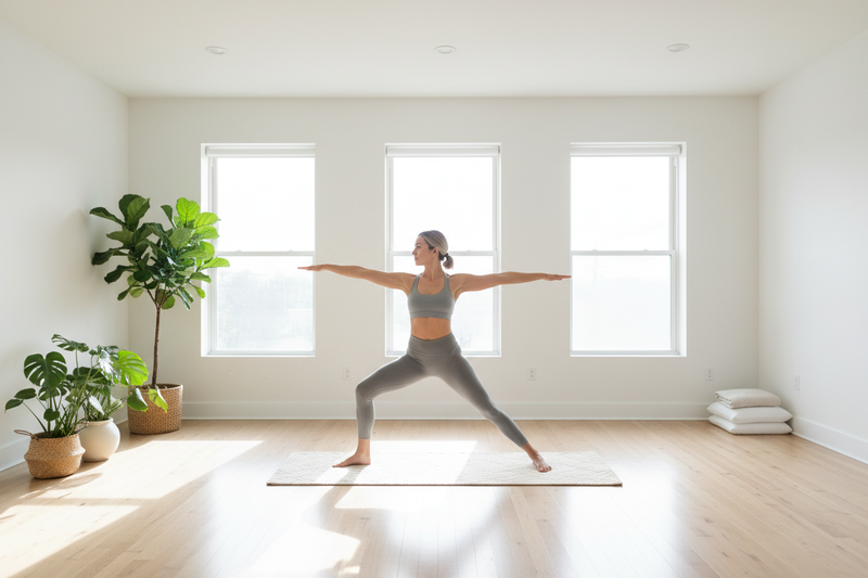 yoga in clean enviorment